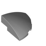 Brick Round Corner, Curved 3 x 3 x 1 Quarter Circle (76797)