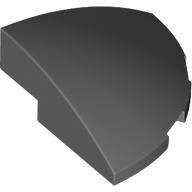 Brick Round Corner, Curved 3 x 3 x 1 Quarter Circle (76797)