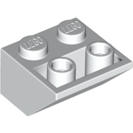 Slope Inverted 45° 2 x 2 [Round Hollow Bottom Pin, Bar-sized Stud Holes] (76959)