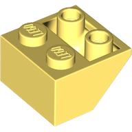 Slope Inverted 45° 2 x 2 [Round Hollow Bottom Pin, Bar-sized Stud Holes] (76959)