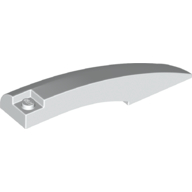 Slope Curved 10 x 2 x 2 with Curved End Left (77180)