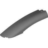 Slope Curved 10 x 2 x 2 with Curved End Left (77180)
