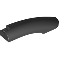 Slope Curved 10 x 2 x 2 with Curved End Right (77182)