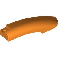 Slope Curved 10 x 2 x 2 with Curved End Right (77182)