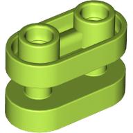 Brick Special 1 x 2 Rounded with Center Bars (77808)