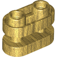 Brick Special 1 x 2 Rounded with Center Bars (77808)