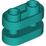 Brick Special 1 x 2 Rounded with Center Bars (77808)