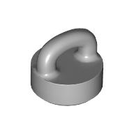 Tile Round 1 x 1 Special with Clip-Bar (77813)