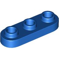 Plate Special 1 x 3 Rounded with 3 Open Studs (77850)