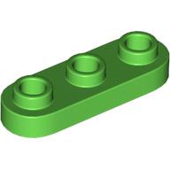 Plate Special 1 x 3 Rounded with 3 Open Studs (77850)