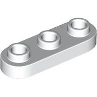 Plate Special 1 x 3 Rounded with 3 Open Studs (77850)