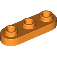 Plate Special 1 x 3 Rounded with 3 Open Studs (77850)