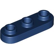 Plate Special 1 x 3 Rounded with 3 Open Studs (77850)