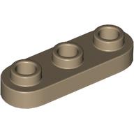 Plate Special 1 x 3 Rounded with 3 Open Studs (77850)