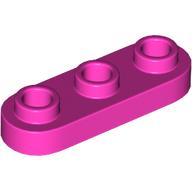 Plate Special 1 x 3 Rounded with 3 Open Studs (77850)