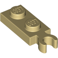 Plate Special 1 x 2 with Clip Vertical on End (78256)