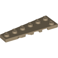 Wedge Plate 6 x 2 Left (78443)