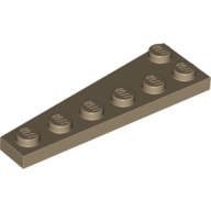Wedge Plate 6 x 2 Right (78444)