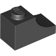 Brick Curved 2 x 1 with Inverted Cutout (78666)