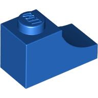 Brick Curved 2 x 1 with Inverted Cutout (78666)
