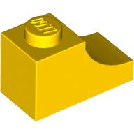 Brick Curved 2 x 1 with Inverted Cutout (78666)