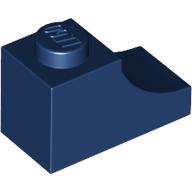 Brick Curved 2 x 1 with Inverted Cutout (78666)