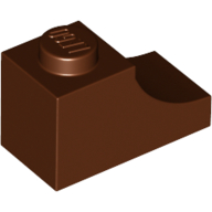 Brick Curved 2 x 1 with Inverted Cutout (78666)