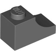 Brick Curved 2 x 1 with Inverted Cutout (78666)