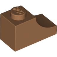 Brick Curved 2 x 1 with Inverted Cutout (78666)