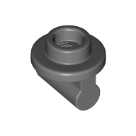 Plate Round 1 x 1 with Hollow Stud and Bar on Underside - Long Space (79194)
