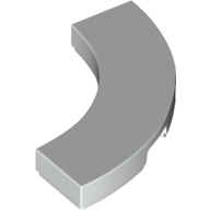 Tile 3 x 3 Curved, Macaroni (79393)