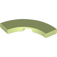 Tile 3 x 3 Curved, Macaroni (79393)