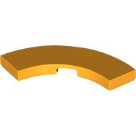 Tile 3 x 3 Curved, Macaroni (79393)