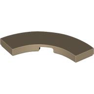 Tile 3 x 3 Curved, Macaroni (79393)