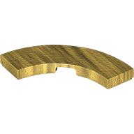 Tile 3 x 3 Curved, Macaroni (79393)