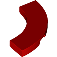 Tile 3 x 3 Curved, Macaroni (79393)