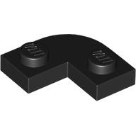 Plate Round Corner 2 x 2 with 1 x 1 Cutout (79491)