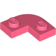 Plate Round Corner 2 x 2 with 1 x 1 Cutout (79491)