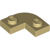 Plate Round Corner 2 x 2 with 1 x 1 Cutout (79491)
