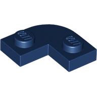 Plate Round Corner 2 x 2 with 1 x 1 Cutout (79491)