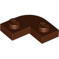 Plate Round Corner 2 x 2 with 1 x 1 Cutout (79491)