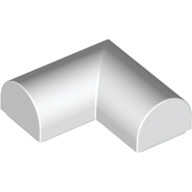 Brick Curved 2 x 2 x 2/3 Double, Corner, No Studs (79757)