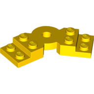Plate Angled 2 x 2 with Step and Hole in Center (79846)