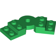 Plate Angled 2 x 2 with Step and Hole in Center (79846)