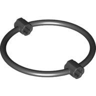 Bar, Ring 7L Diameter, with 2 Axle Connectors (79851)