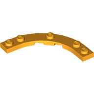 Plate Round Corner 5 x 5 with 4 x 4 Round Cutout (80015)