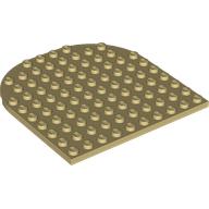 Plate 10 x 10 with Rounded End (80031)
