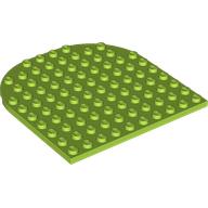 Plate 10 x 10 with Rounded End (80031)