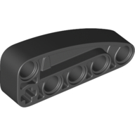 Technic Beam 2 x 5 L-Shape with Quarter Ellipse Thick (80286)