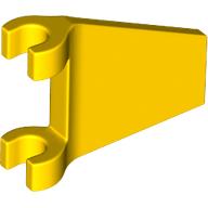 Flag 2 x 2 Trapezoid with Flared Area between Clips (80324)